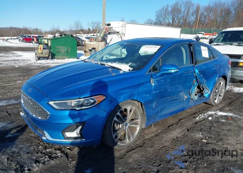 2020 Ford Fusion Titanium from USA, damaged, VIN 3FA6P0D90LR131728